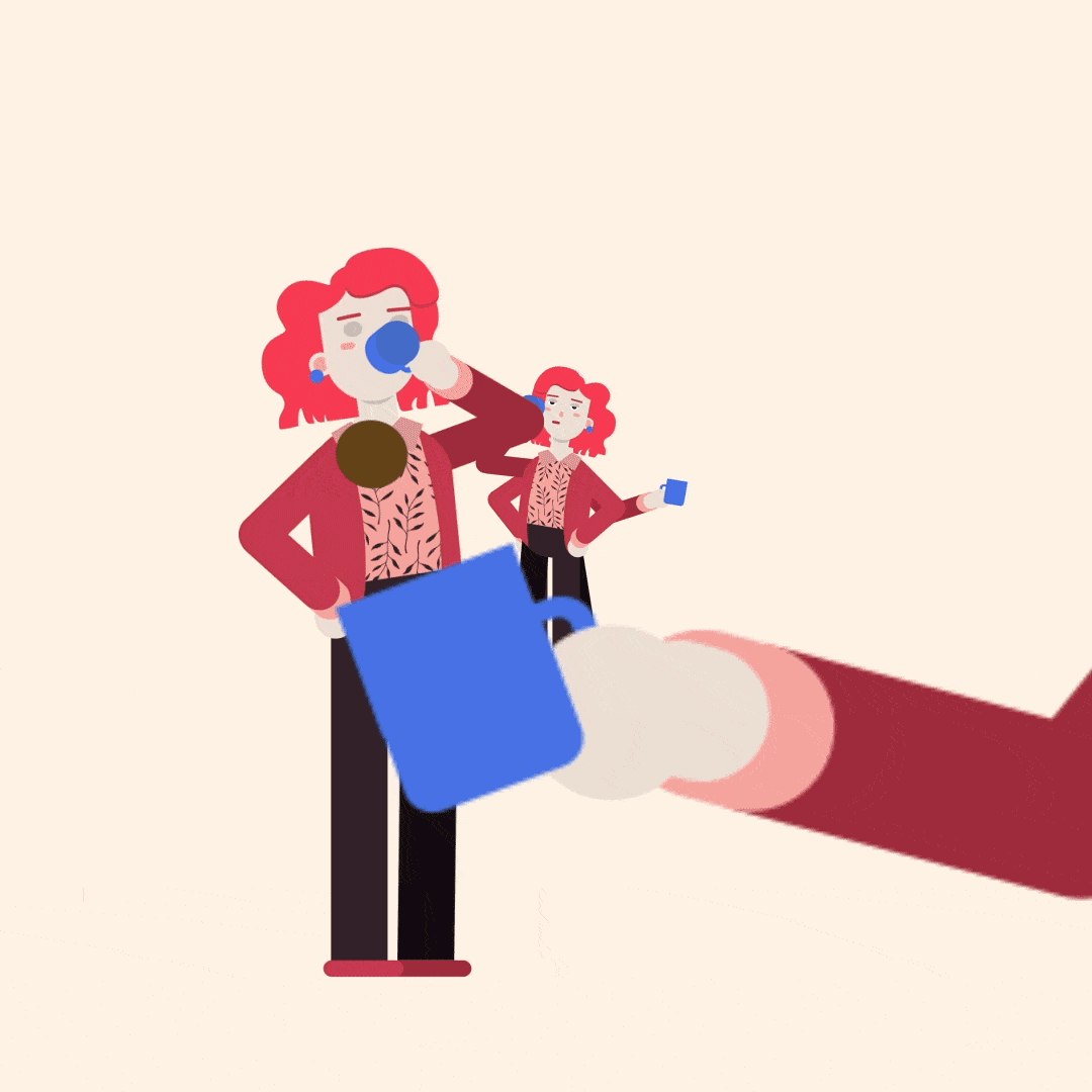 Coffee Loop animation
